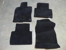 4 Pieces Black Nylon Carpet Floor Mats Fit For 16-19 Honda Civic Sedan Only