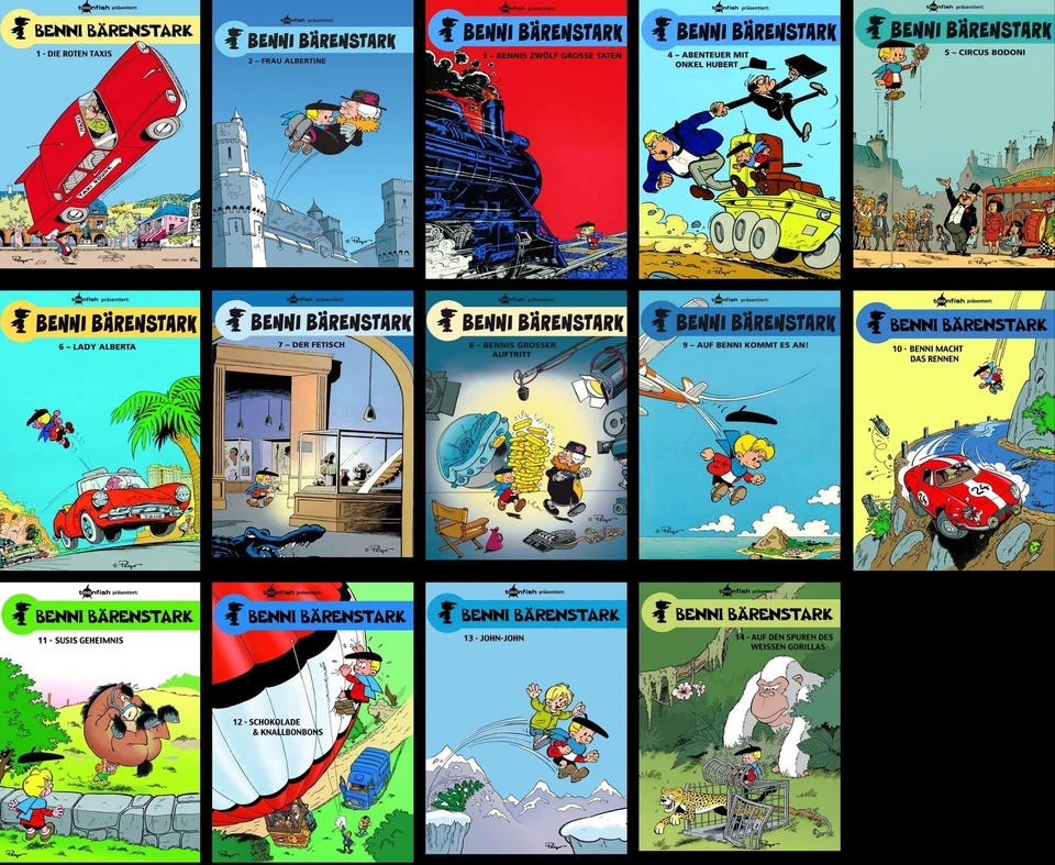 Benni Bärenstark ab Band 1 zur Auswahl toonfish Verlag Neuware