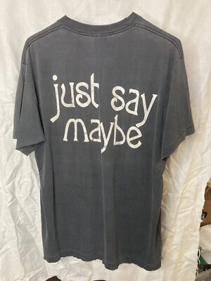 Smashing Pumpkins Vintage T Shirt Giant 1994 Just Say Maybe 1