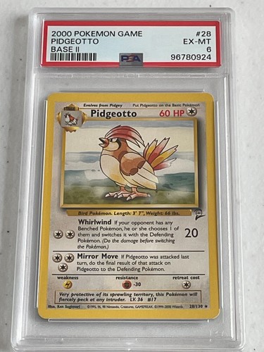 Pidgeotto graded PSA 6 for sale on eBay