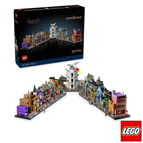 LEGO 76444 Diagon Harry Potter Alley Wizarding Shops NEU - Bild 2 von 5