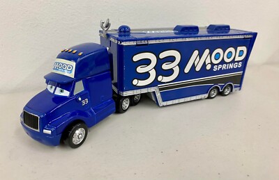 Disney Pixar Cars Mood Springs Blue Hauler 1:55 Scale Semi Truck