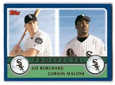 Joe Borchard / Corwin Malone 2003 Topps Baseball #679 Chicago White Sox