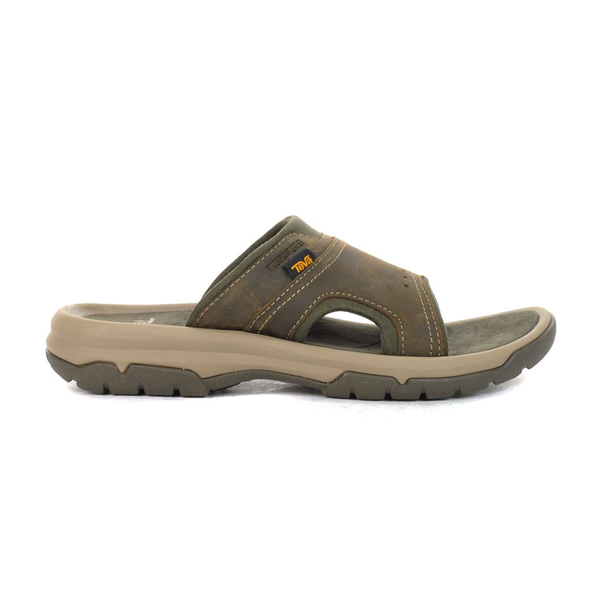 New in the box Teva Langdon waterproof leather Slide Sandals men’s size 12, 13 Teva Men main image 2