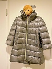 Herno Women's Grey Long Winter Coat Size 40