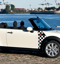  For Mini Cooper R50 R52 R53 Car fender Side Scuttles Trim Decor Decal Sticker