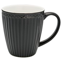 Greengate Becher Alice Grau 400 Ml Kaffeebecher Everyday Geschirr Dark Grey
