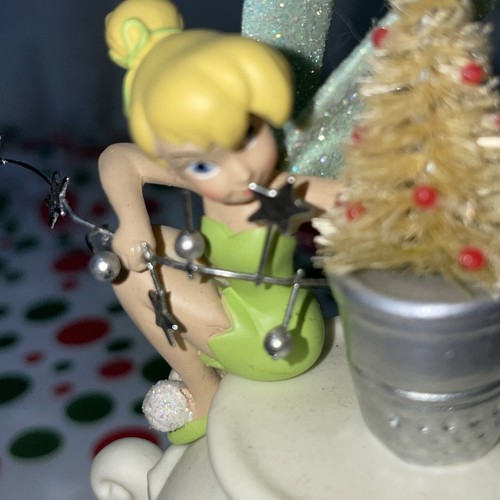 Snowbabies Dept 56 Figur Baum trimmen mit Tink 67915 Tinker Bell - Bild 3 von 11