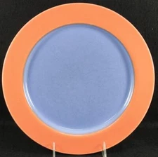 Lindt-Stymeist Colorways Dinner Plate Salmon and Blue Colors