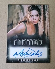 Crónicas de Riddick Alexa Devalos 2004 autógrafo como Kyra