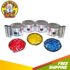 Engine Pistons And Rings Fits 86-95 Suzuki Samurai Sidekick 1.3l G13a Cu. 79 Engine Pistons And Rings Fits 86-95 Suzuki Samurai Sidekick 1.3l G13a Cu. 79