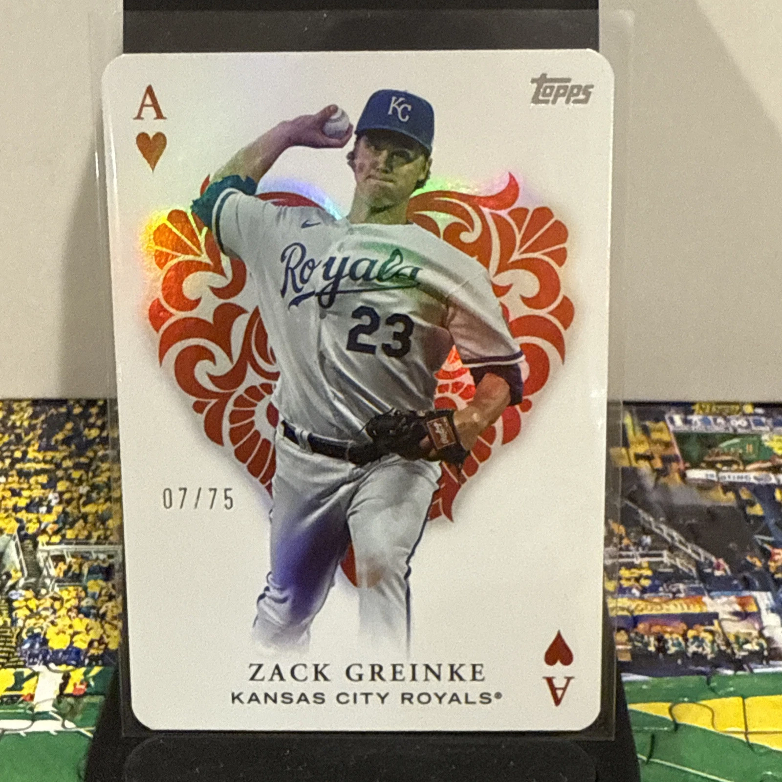 2023 Topps Update Series - All Aces Gold #AA-72 Zack Greinke /75