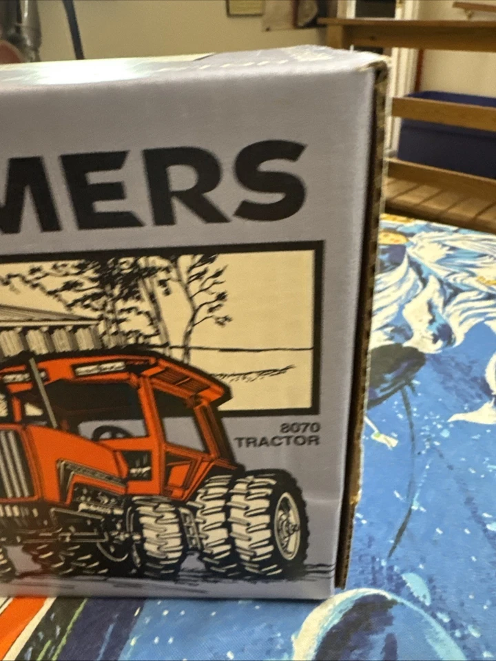 Trattore ERTL Allis Chalmers 8070 1992 Fattoria Nazionale Museo del Giocattolo Edizione Comm 1/16 - Immagine 4 di 4