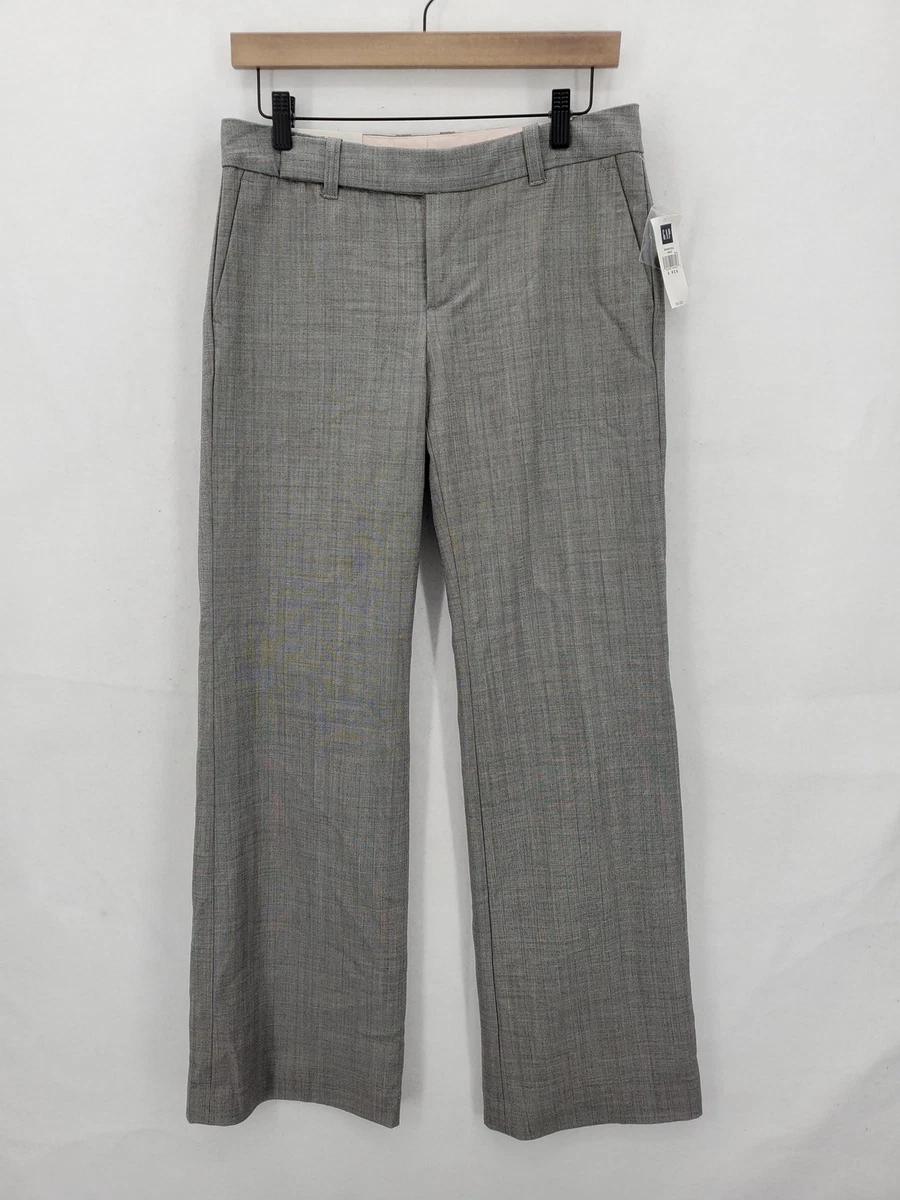 Flared Wool Gray Pants for Women for sale | eBay