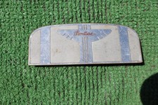 1935 Pontiac Master Radio Delete Plate 35