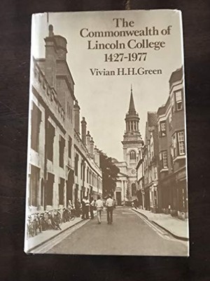 Commonwealth of Lincoln College, 14..., Green, V. H. H.