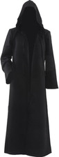 Men'S Cosplay Cloak Robe Costume Halloween Tunic Hooded Uniform