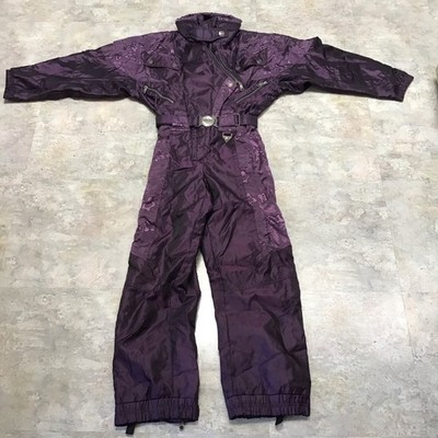 Vintage Women s Spyder Ski Suit Size 6 Purple
