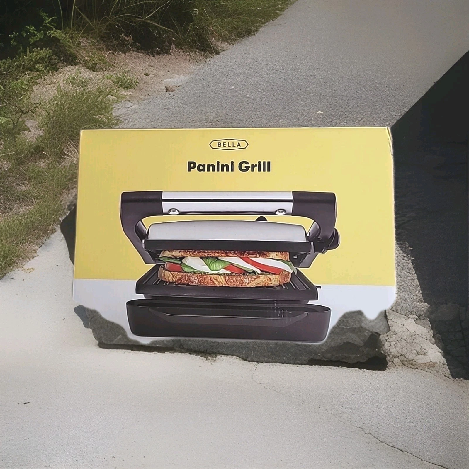 Bella Cucina SW21 Artful Food Panini Grill Press New In Box Sealed