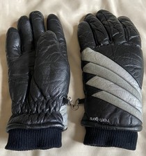 Vintage Hotfingers Wells Lamont Black Lined Winter Gloves - Women's Size Medium
