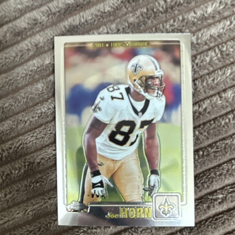 2001 Topps Chrome - Joe Horn #127
