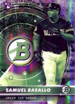 2026 Bowman #UR-16 Samuel Basallo Under the Radar