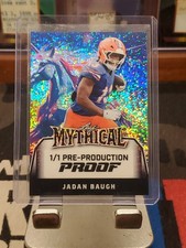 Jadan Baugh - 2025 Leaf Mythical Sparkle 1/1 Pre-Production Proof Florida