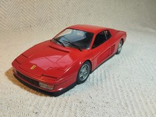 Ferrari Testarossa 1984 1/18 Burago Entièrement Refaite 
