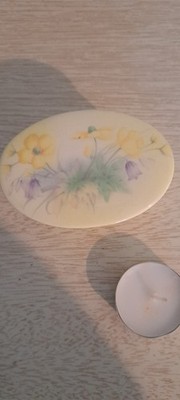 royal worcester spode pallisy trinket lidded jewellery box floral