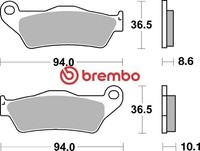 Brembo 07BB2809 Bremsbelagsatz FüR Scheibenbremse Bremsbelagsatz FüR Bmw