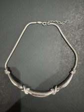 Große 925 Sterling Halskette