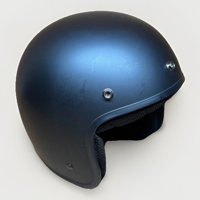 (L) Sena Open Face Savage Helmet Black Bluetooth Integrated Look at Photos