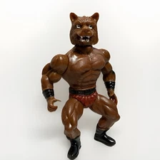 Rare 1980s GALAXY HEROES WOLFMAN Anubi Figure He-Man MOTU Knock-Off Hong Kong