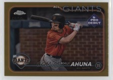 2024 Topps Pro Debut Chrome Gold Refractor /50 Maui Ahuna #PDC-167 10k8