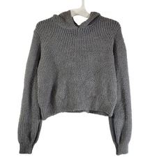 Art Class Girls' Cozy Hooded Sweatshirt, Gray, Size XL (14/16), NWT