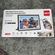 RCA 10.1 ” WiFi Digital Picture Frame Electronic Photo Frames 32GB Storage