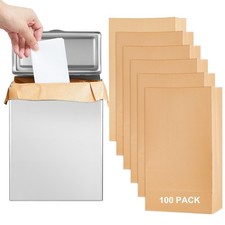 1 Pcs Sanitary Napkin Receptacle with 100 Feminine Hygiene Liner Bag Wall Mou...