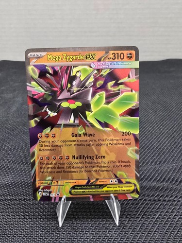 Mega Zygarde ex 071 Holo Promo ME: Mega Evolution Promo Pokemon Near Mint