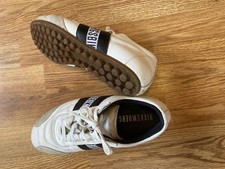 BIKKEMBERGS®️❗️Soccer~Stil Leder Gr.40 Vintage Sneaker Unisex Sportschuh Low~Top
