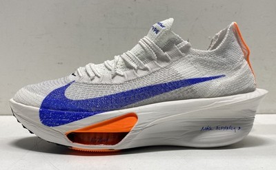 Nike Alphafly 3 Prototype Road Racing Shoes White Blue Orange Men's Size 9
