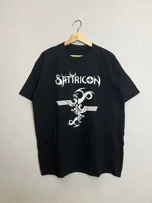 Satyricon Band Metal Band Heavy Cotton Black S-5XL T Shirt JU1026