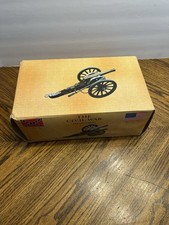 Vtg The Civil War Collectibles Confederate Army Replica Cannon New Open Box