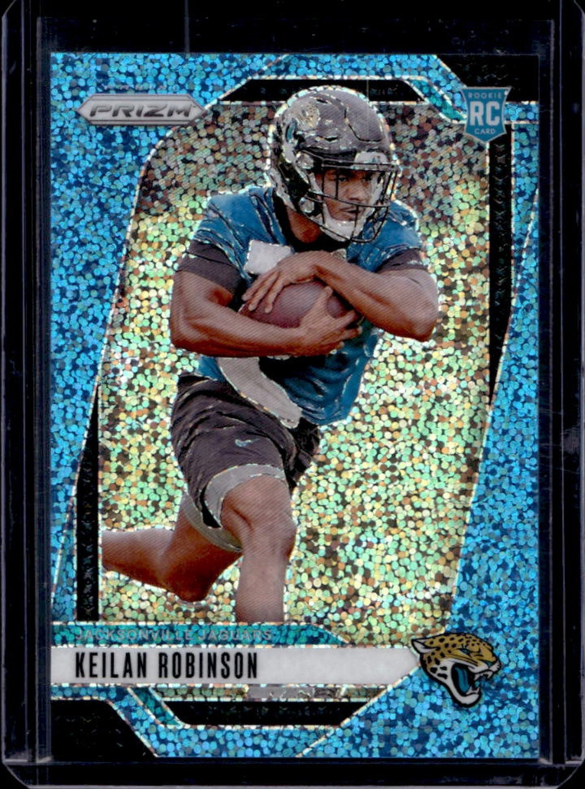 Keilan Robinson Panini Prizm #361 Blue Sparkle