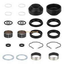 41mm Fork Rebuild Kit Seal Bushing For Softail Dyna Wide Glide Road Street Glide