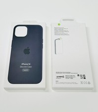 Cover in silicone Per Apple iPhone 14 Nero Originale Apple