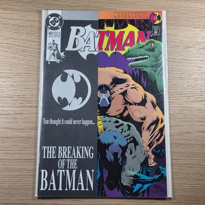 Batman #497 DC Comics Knightfall Bane Breaking of Batman 1993