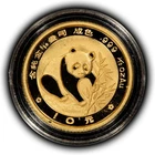 1988 Chinese Gold Panda 1/10 oz — photo from another recent sale