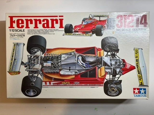 Ferrari 312t In 1/12 Scale Sports Car Toy Models & Kits for sale