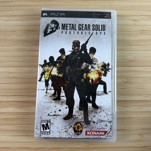 Metal Gear Solid Portable Ops for sale | eBay