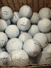 100 Titleist Pro V1X Left Dash Used Golf Balls